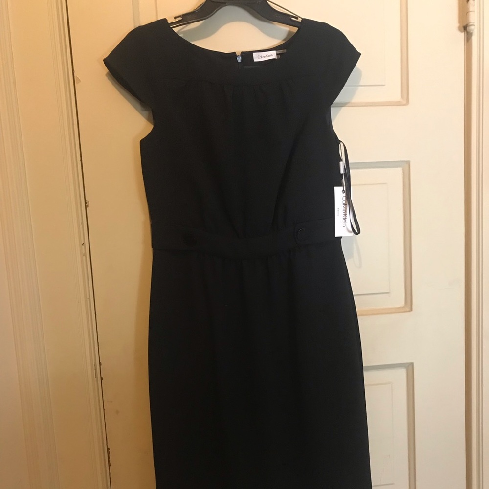Calvin Klein black cocktail dress